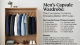 Men’s Capsule Wardrobe: The Complete Guide to Dressing Better With Less